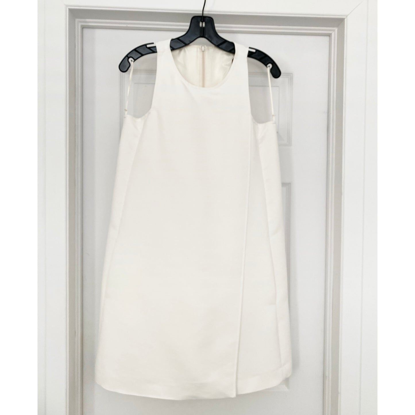 Stella McCartney White Racerback Shift Dress, size 42 (fits like size 4/6)