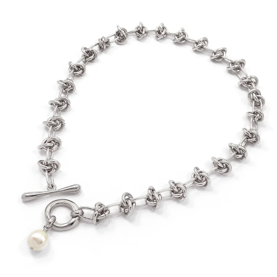 BIKO "Sydney" Collar with Pearl Pendant