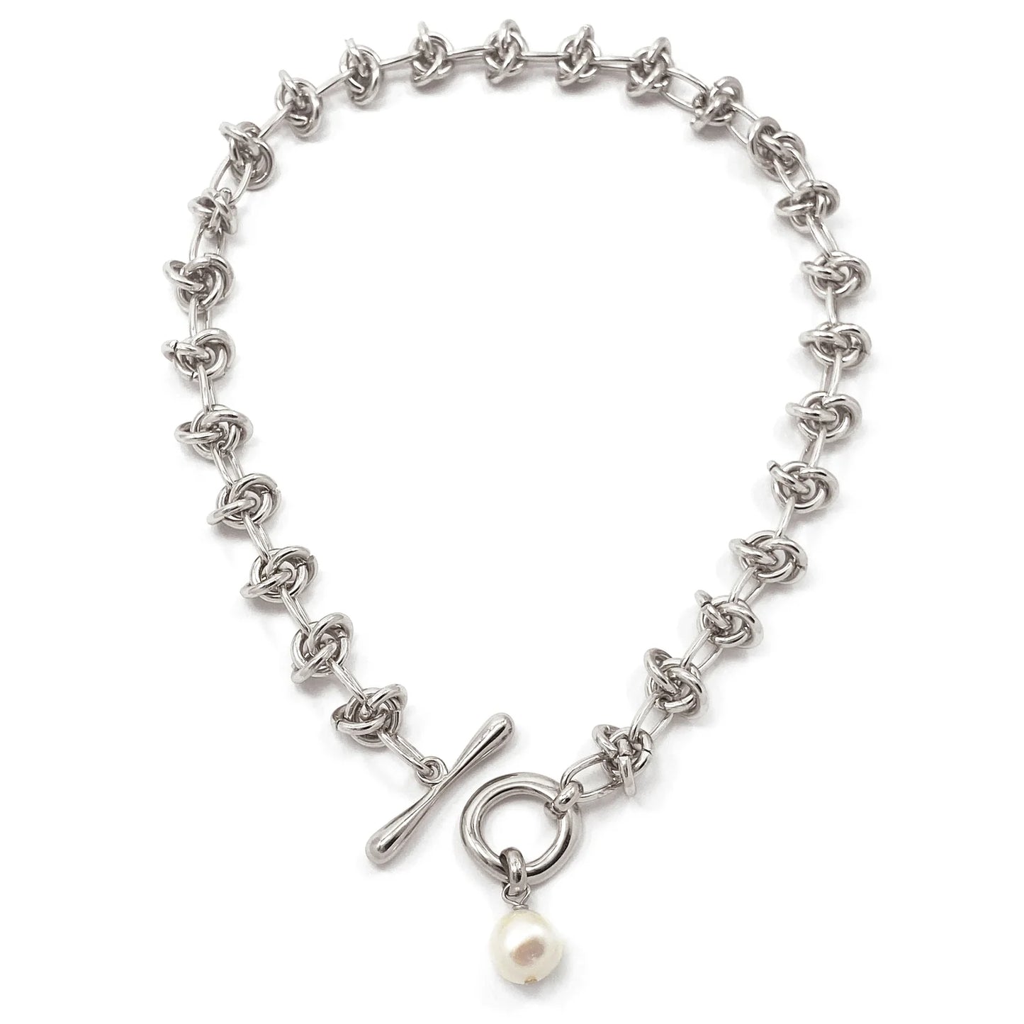 BIKO "Sydney" Collar with Pearl Pendant