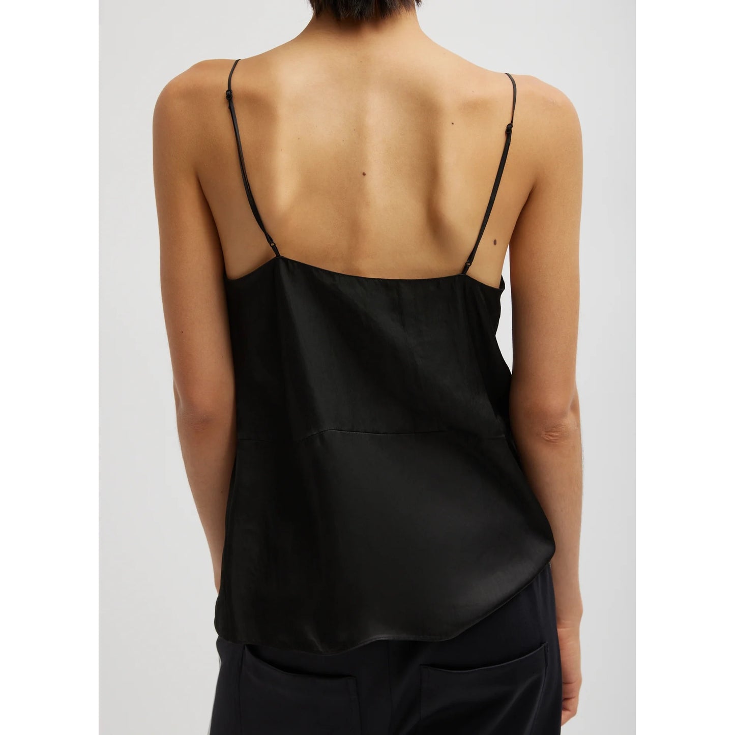 Tibi Cami Slip in Black, size 14