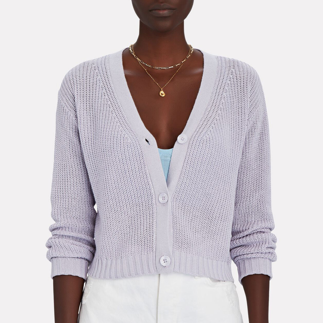 Sablyn "Tati" Cardigan in Lilac, size Small