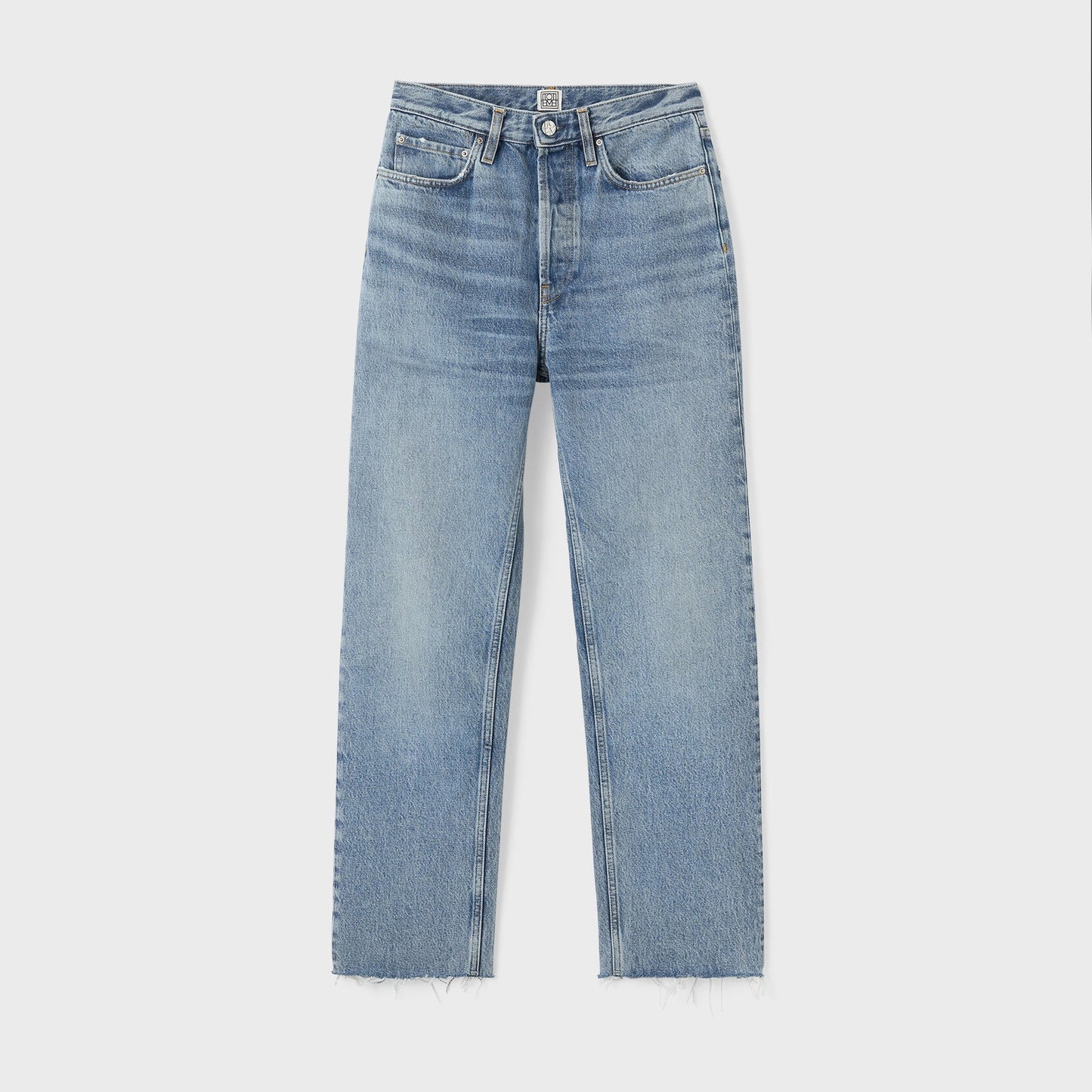 Toteme "Classic Cut" Jeans in "Worn Blue", size 27