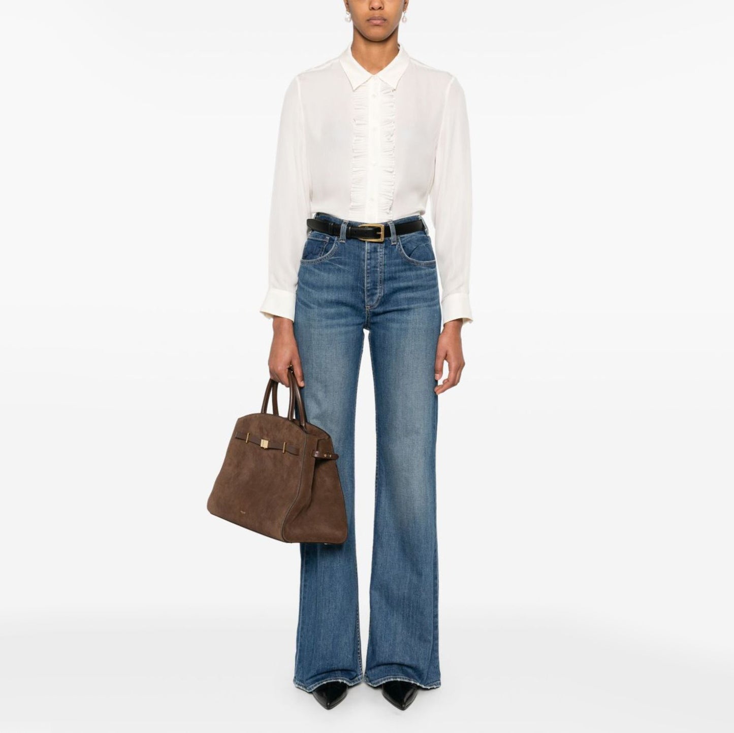 Nili Lotan "Terrell" Jeans in Classic Wash, size 30