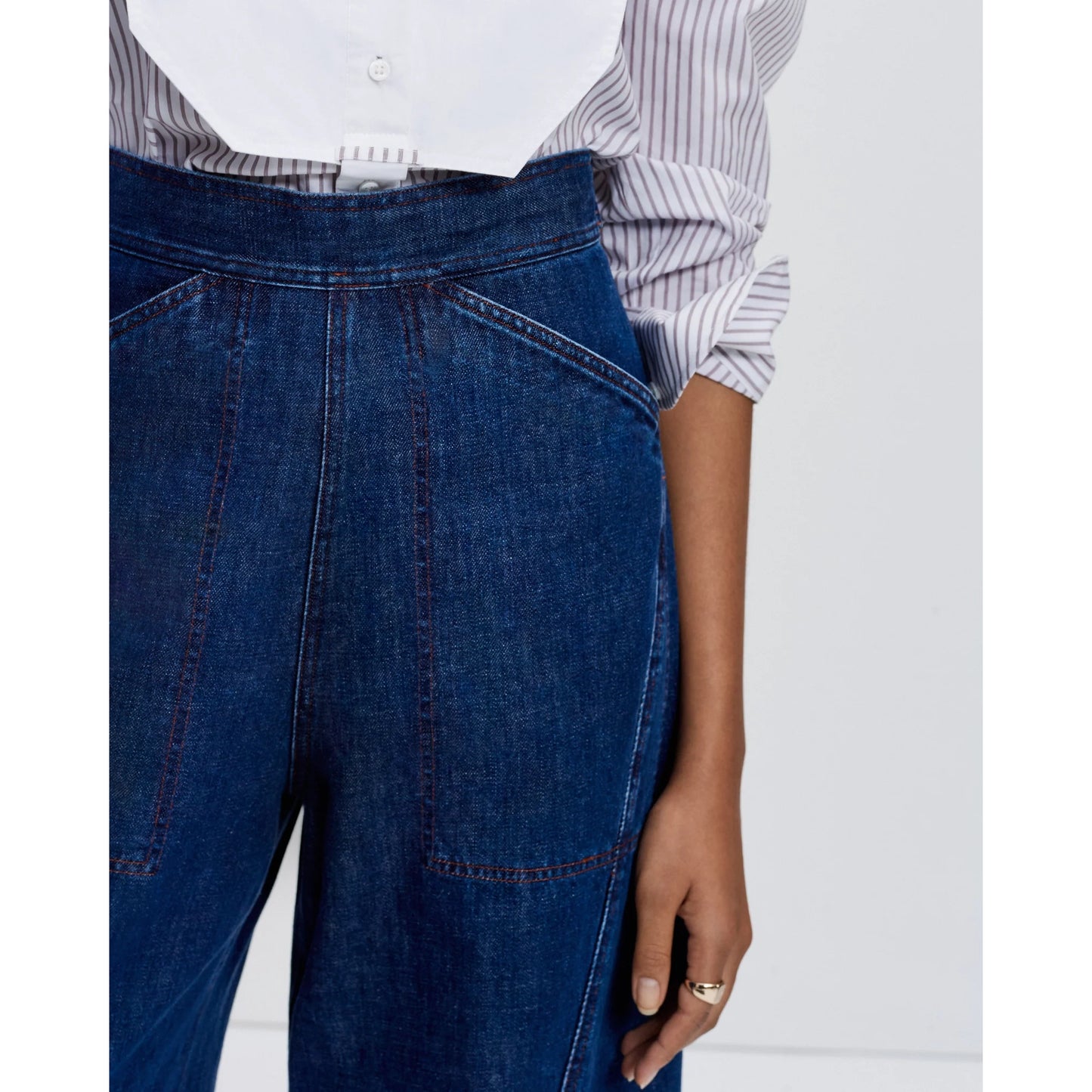 Wiggy Kit "Forward Seam" in Blue, size Large (fits like Medium)