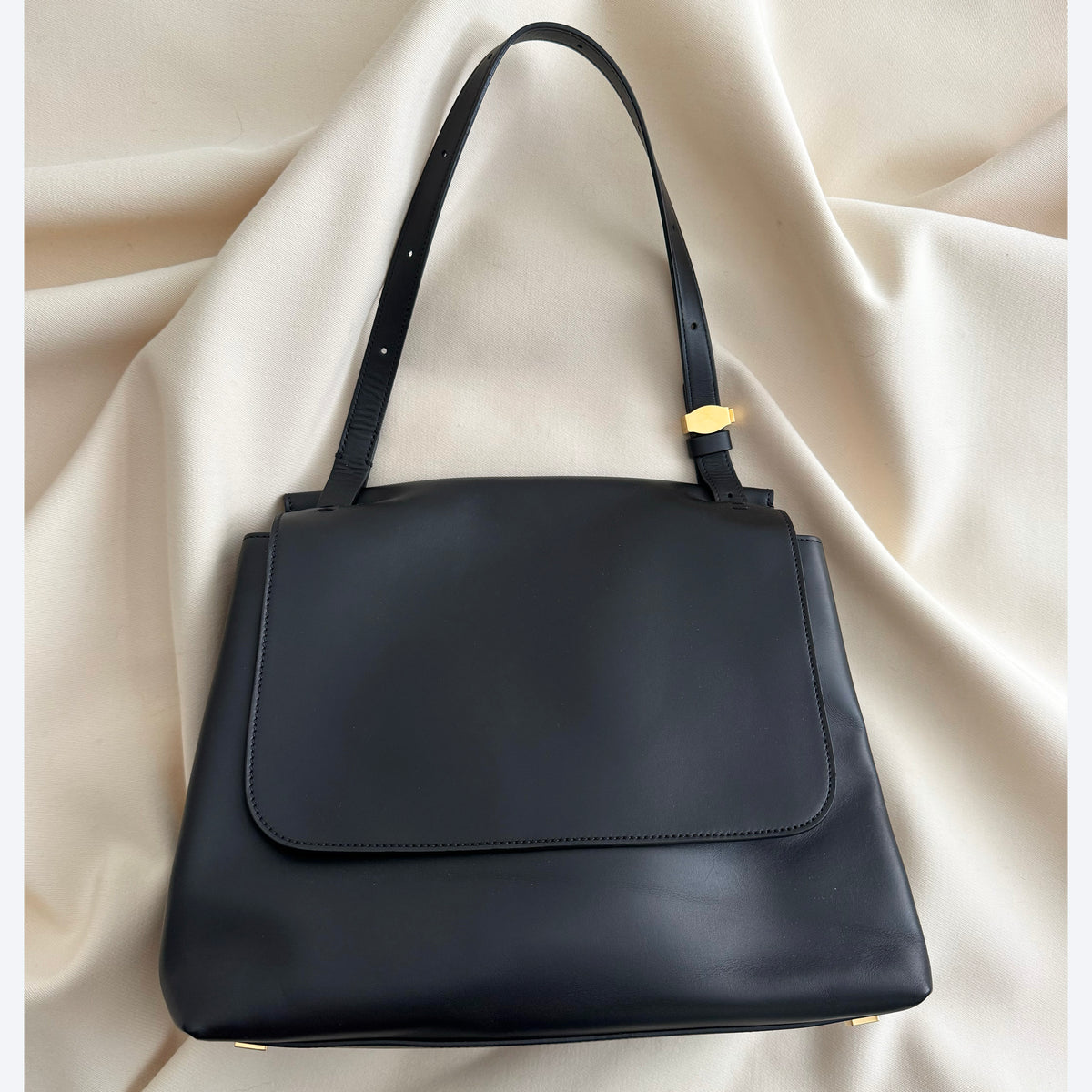 The Row "Sidekick" Bag in Black