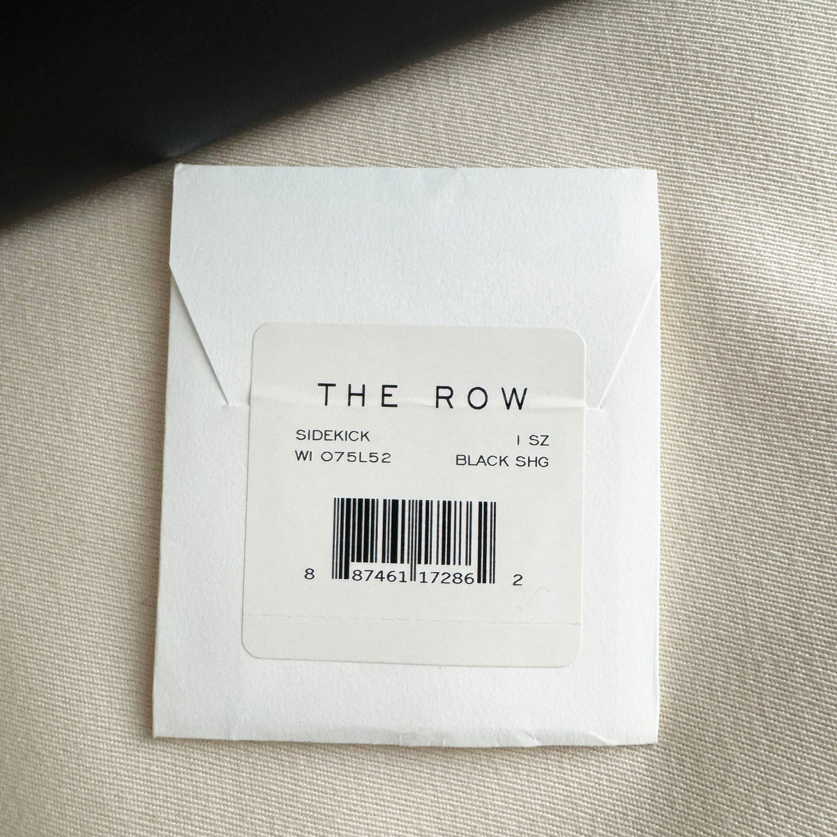 The Row "Sidekick" Bag in Black