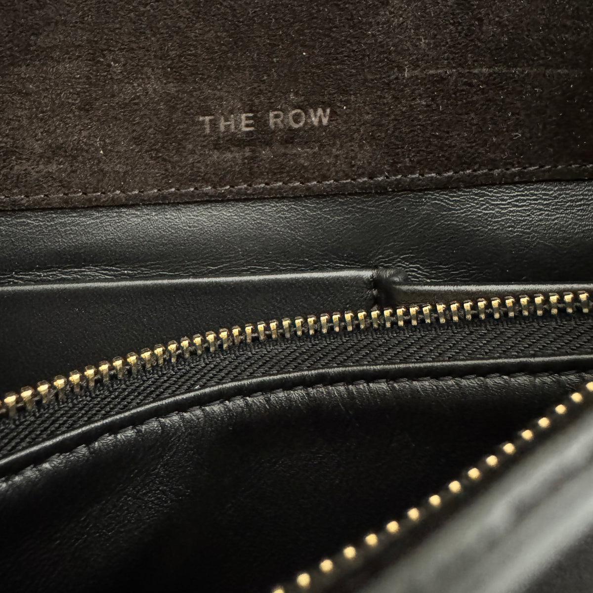 The Row "Sidekick" Bag in Black