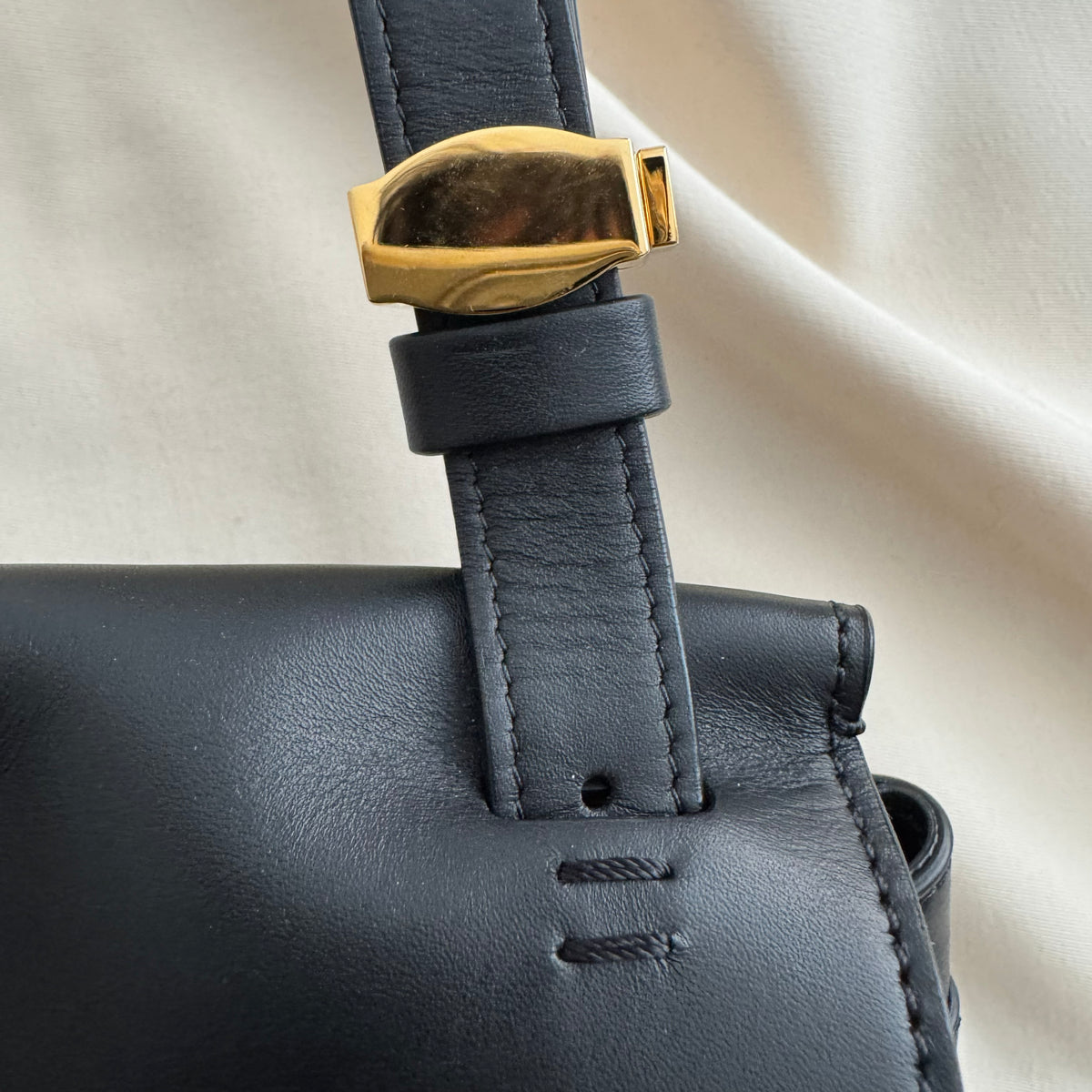 The Row "Sidekick" Bag in Black