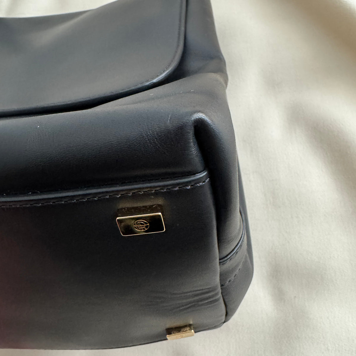 The Row "Sidekick" Bag in Black