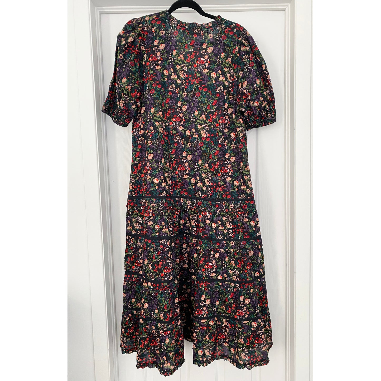 THE GREAT "Yonder" Dress in Blackwater Floral, size "3" aka large