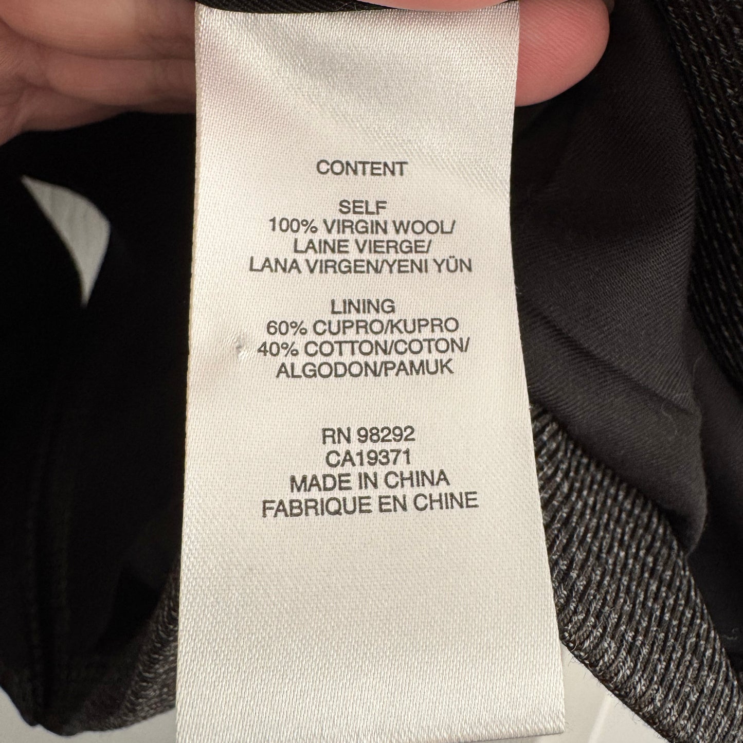 Tibi Arthur Check Studded Blazer, size 8