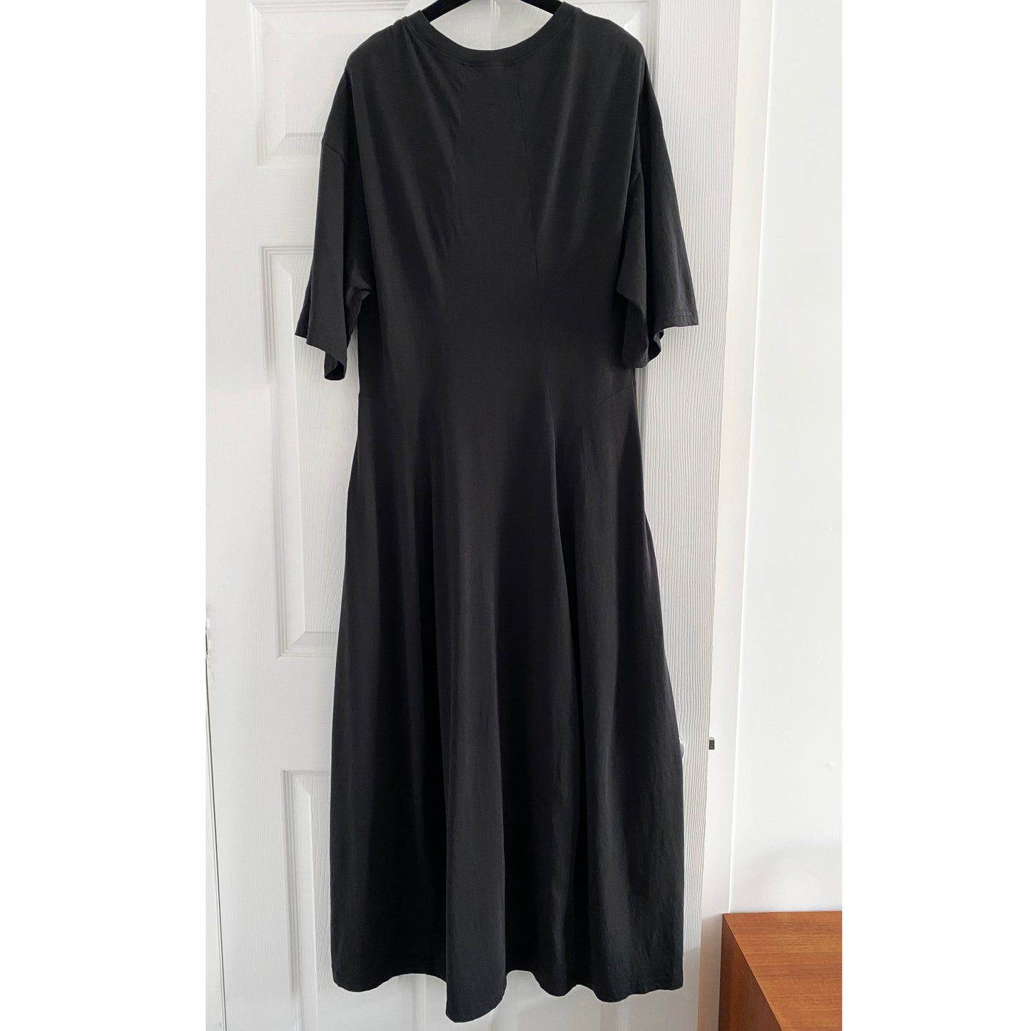 Tibi T-Shirt Dress in Black, size Medium (fits M/L)