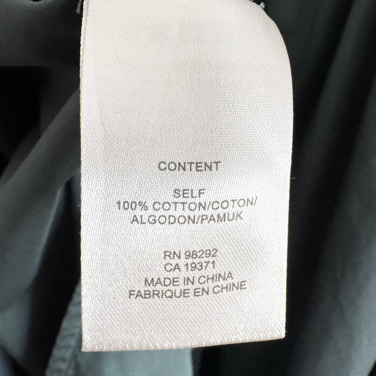 Tibi Eco-Poplin Dress with Low Back, size 8