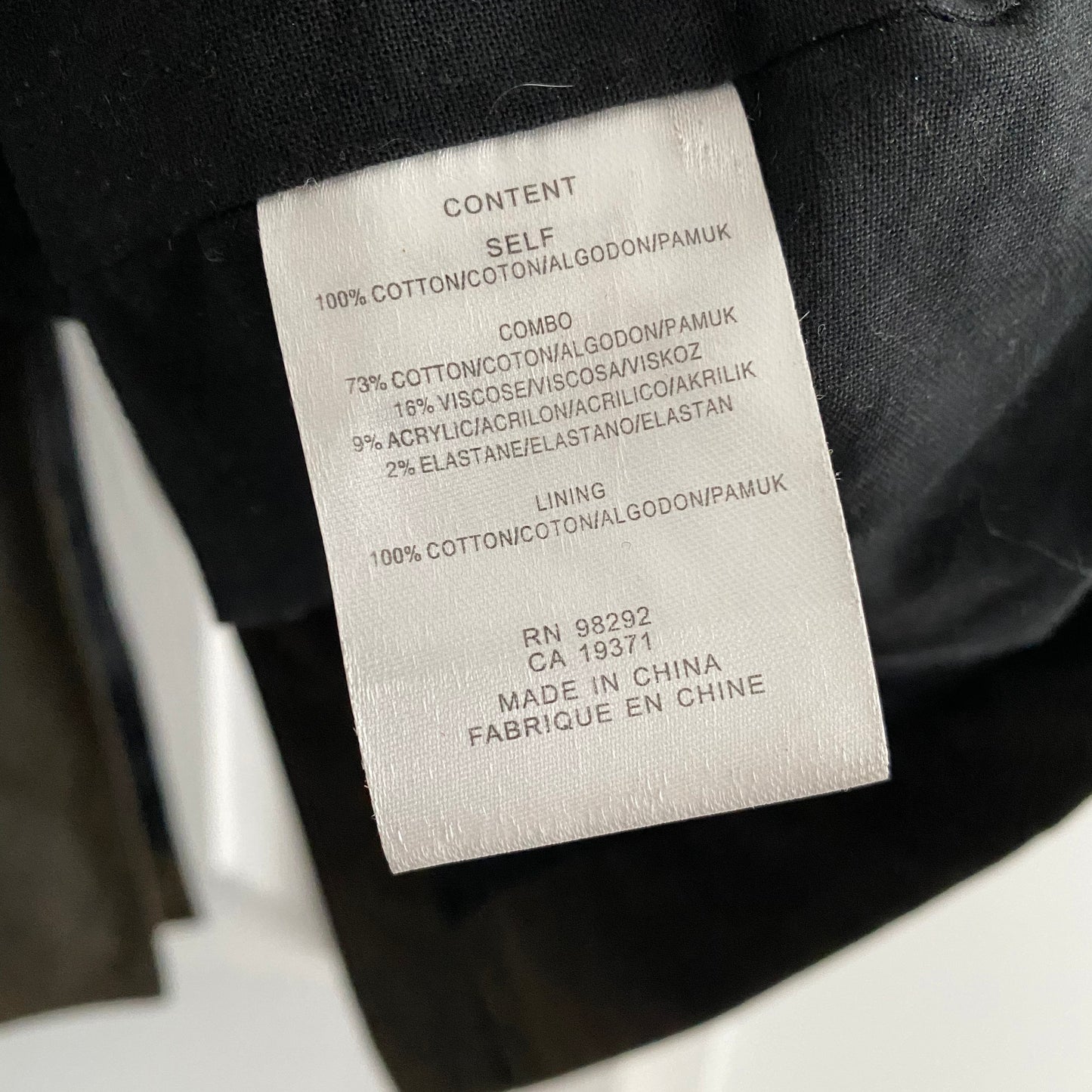 Tibi Waxed Cotton Car Coat in Olive, Size Small (fits S/M)