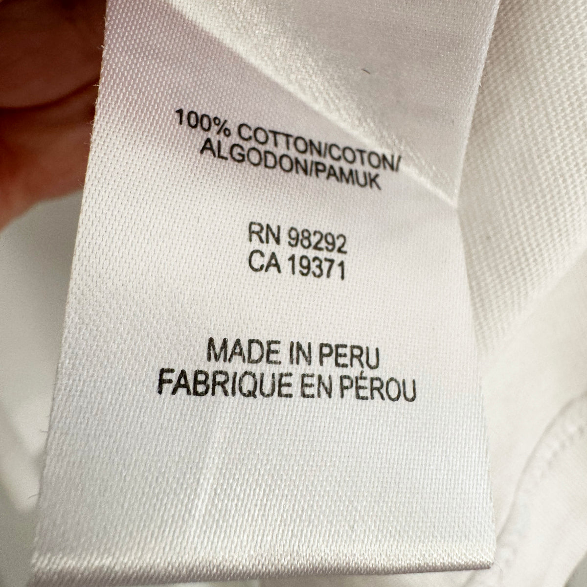 Tibi Tie Front T-Shirt in White, size Small