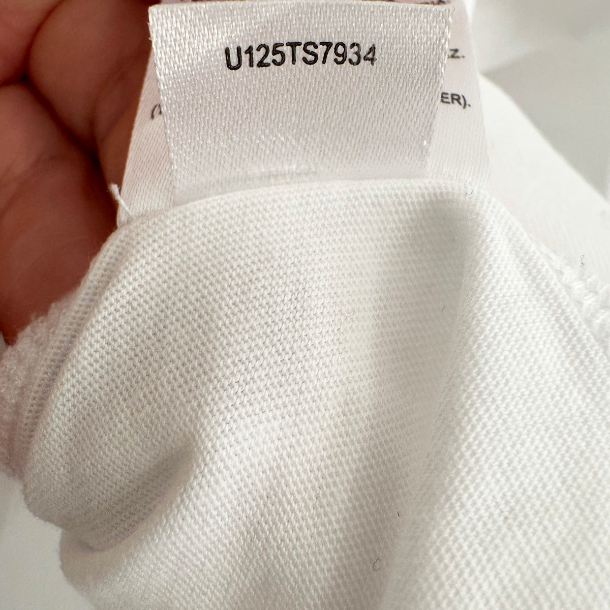 Tibi Tie Front T-Shirt in White, size Small