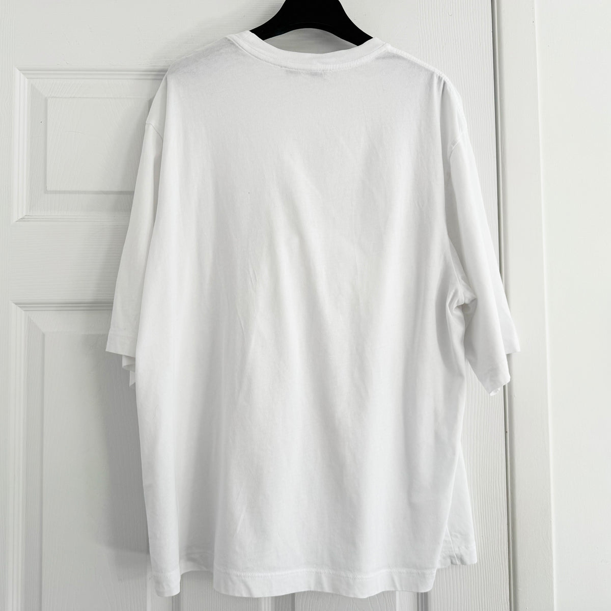 Tibi Tie Front T-Shirt in White, size Small