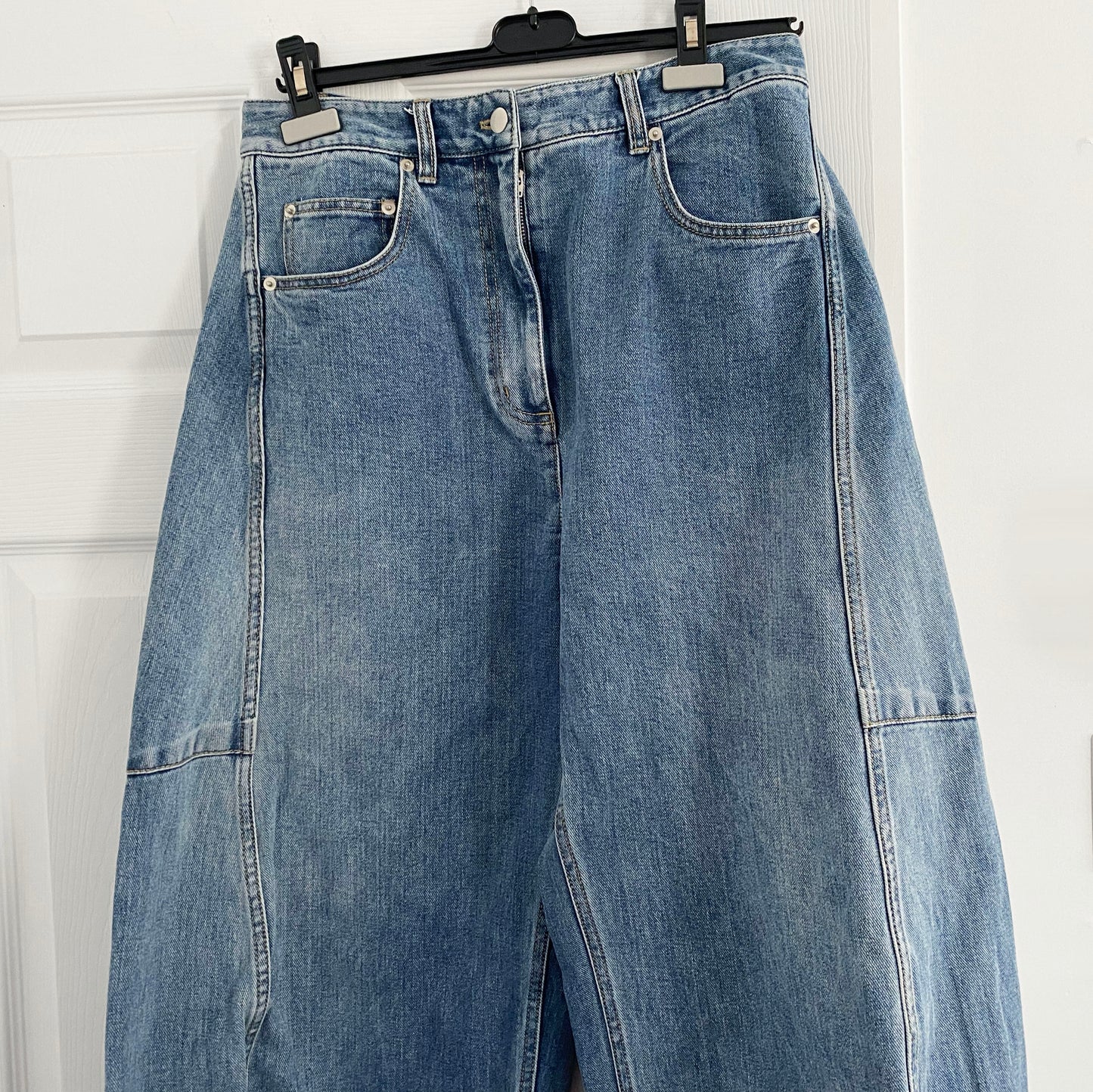 Tibi "Sid" Jeans in Classic Blue, size 29