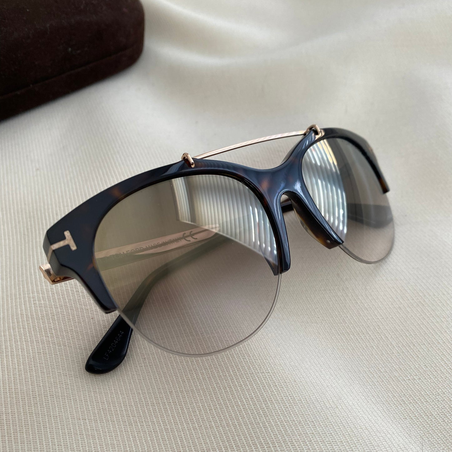 Lunettes de soleil sans monture Tom Ford « Adrenne »