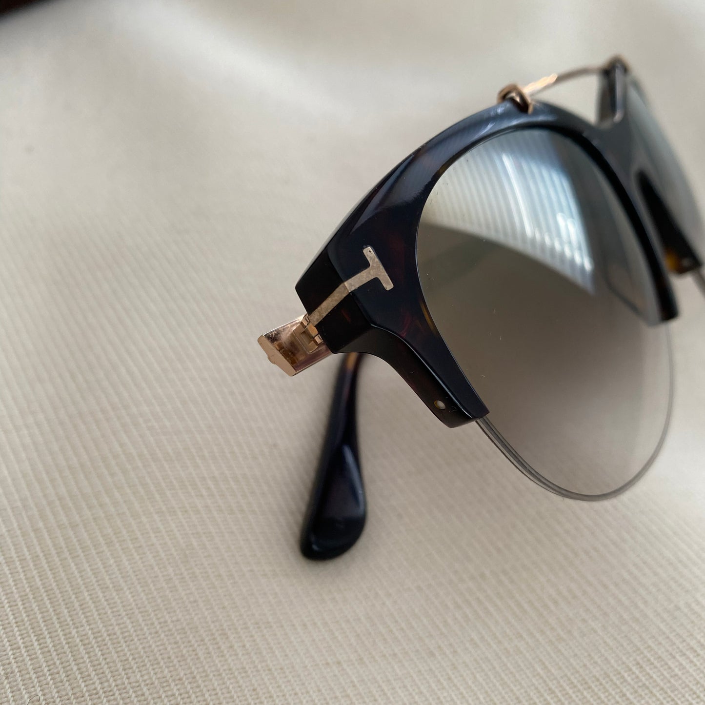 Lunettes de soleil sans monture Tom Ford « Adrenne »