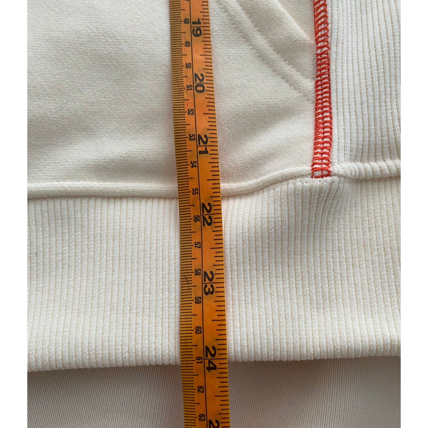 Tracksmith x Clare V Hoodie in Ivory, size XS