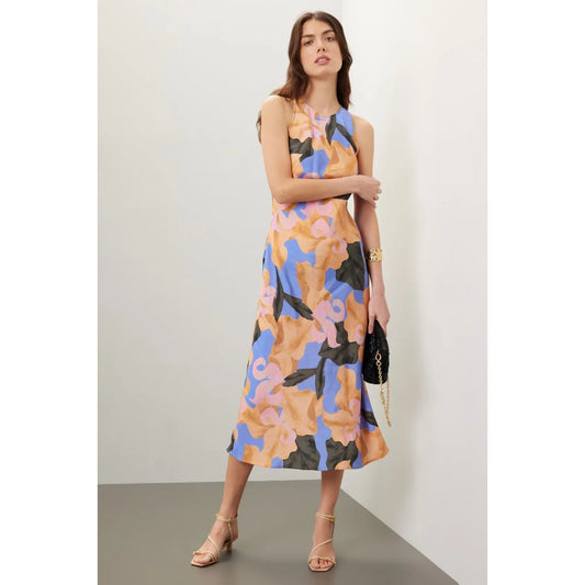 Untitled in Motion "Atlantis" Dress in "Orris", size Medium