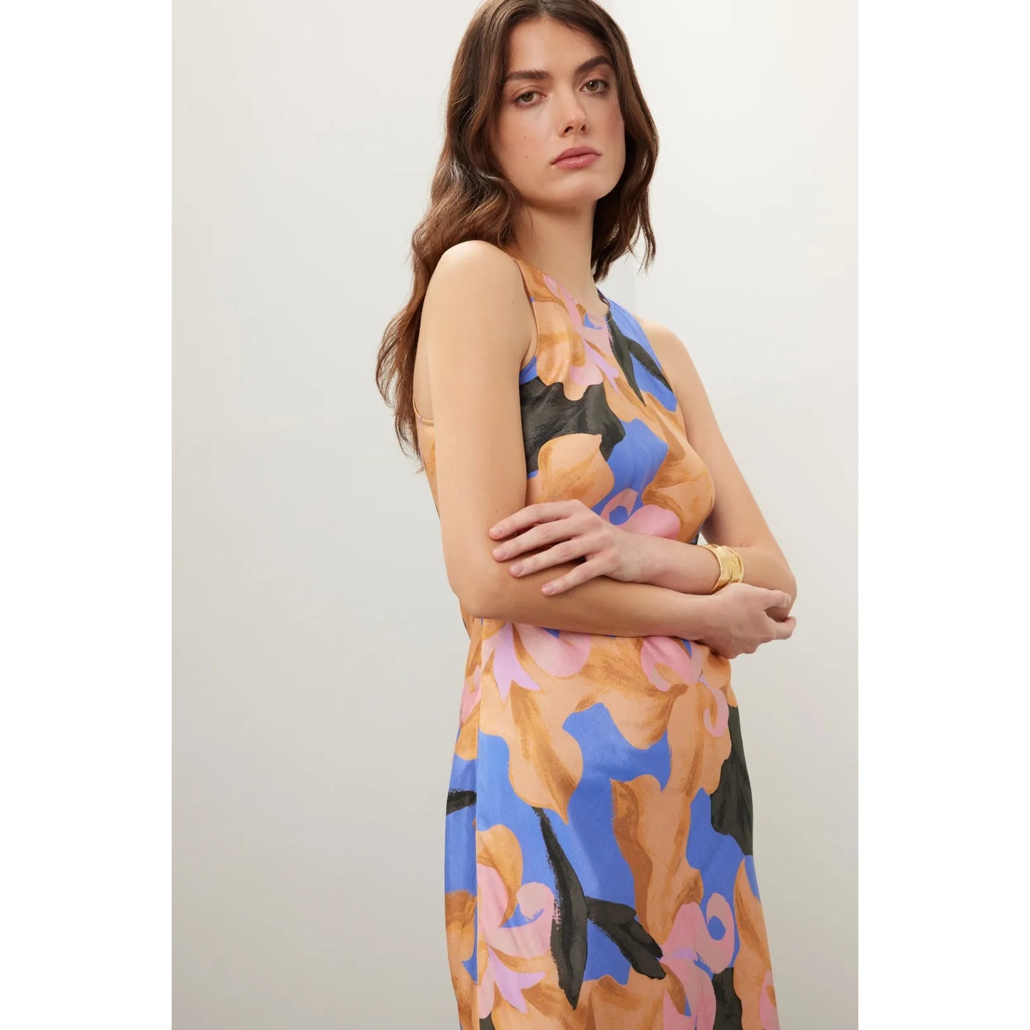 Untitled in Motion "Atlantis" Dress in "Orris", size Medium