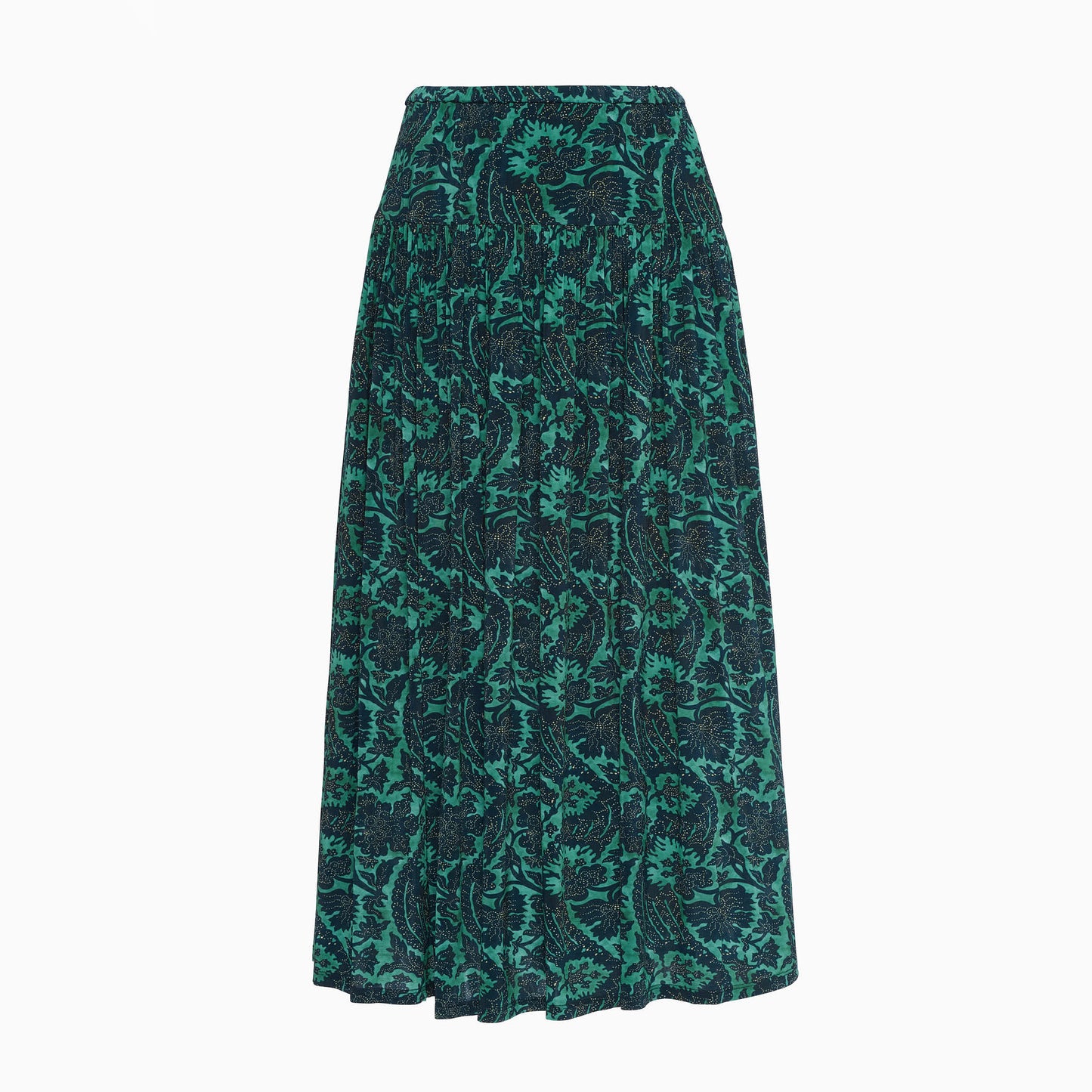 Ulla Johnson "Blanche" Jersey Midi Skirt in "Verde", size Small (fits S-M)