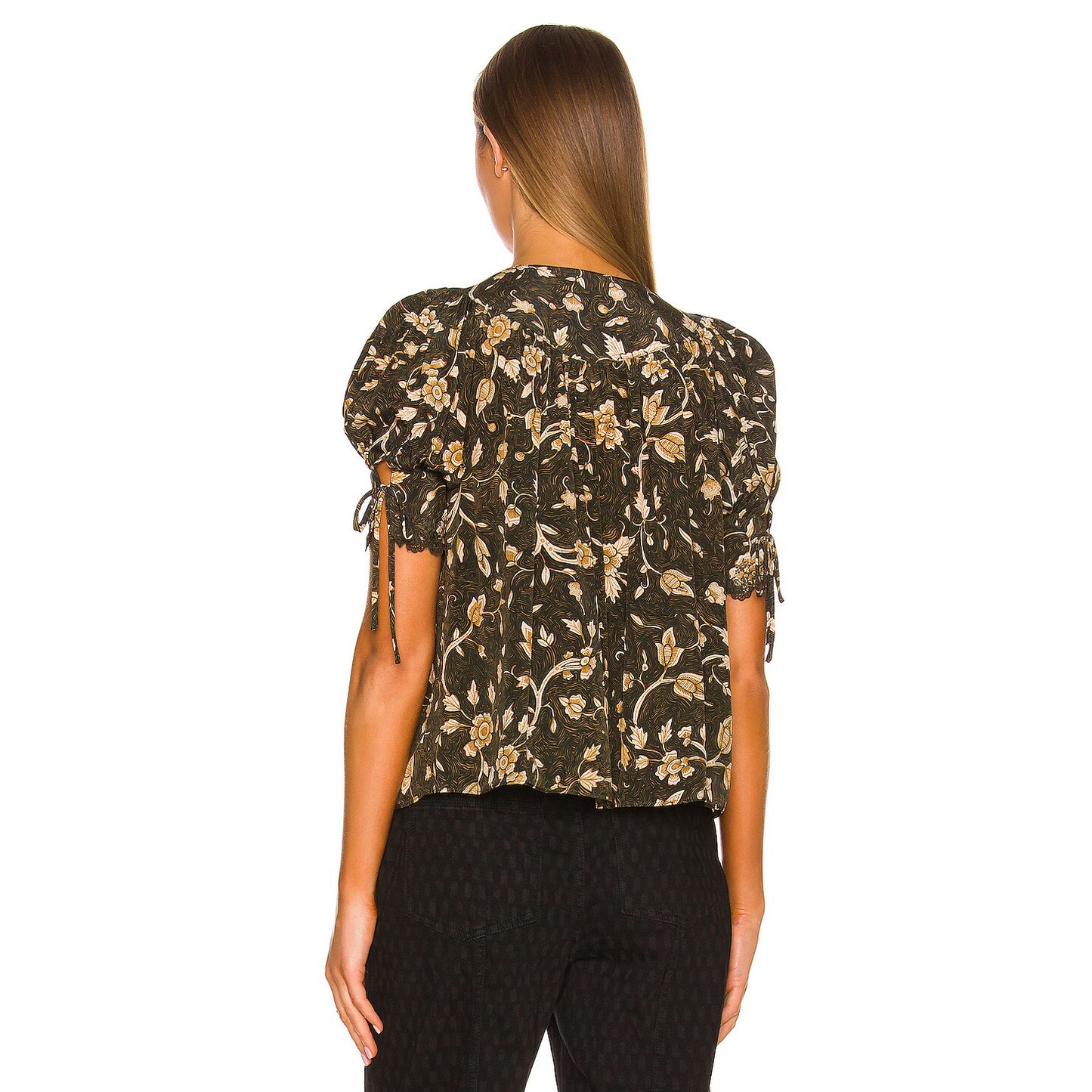 Ulla Johnson "Karina" Top in Juniper, size 2