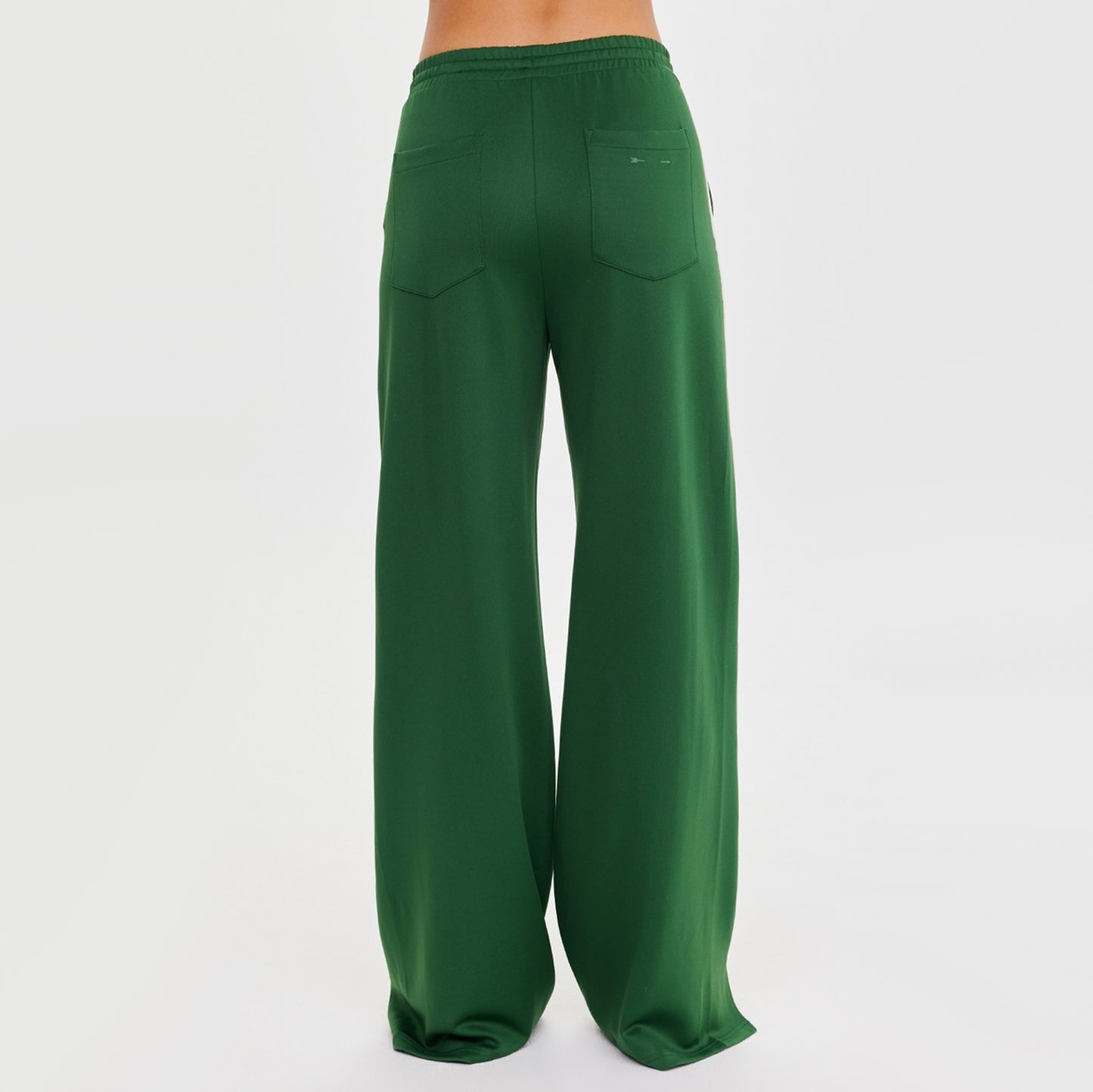 The Upside "When in Roma Holiday" Track Pant in Green, size Medium