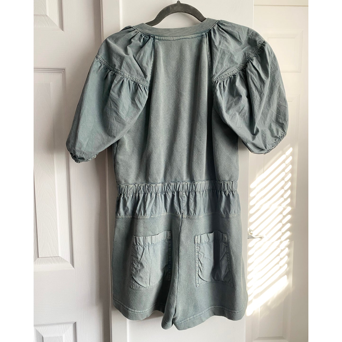 Ulla Johnson"Owen" Romper in "Salt Water", size Small (fits XS/S)