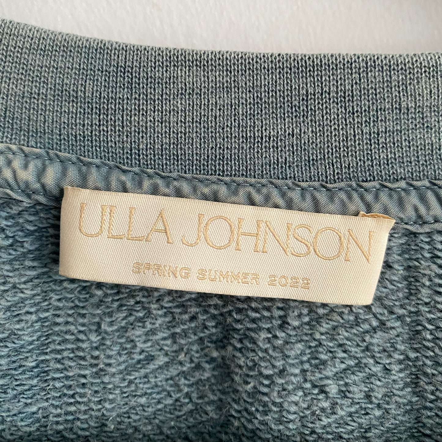 Ulla Johnson Barboteuse "Owen" en "Eau salée", taille Small (convient à XS/S)