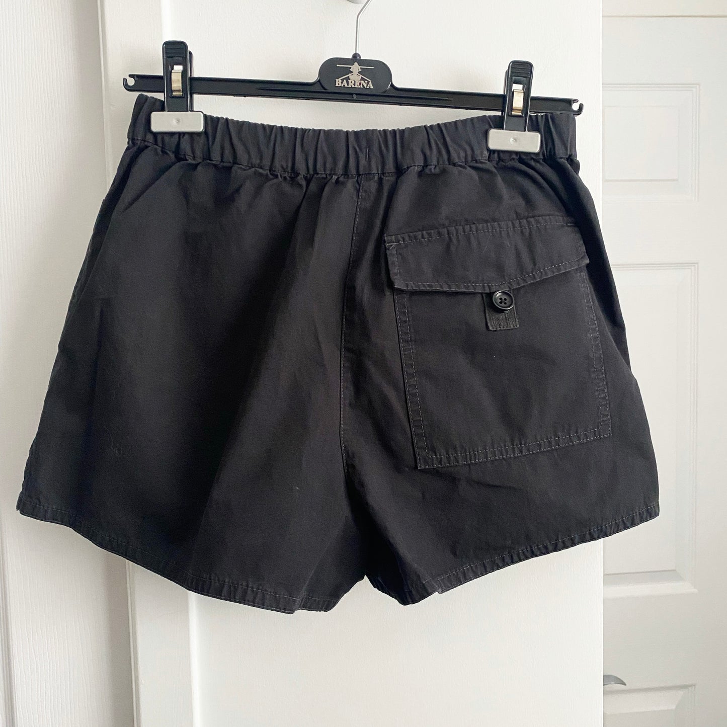 Ulla Johnson "Norma" Utility Short in Black, size 6