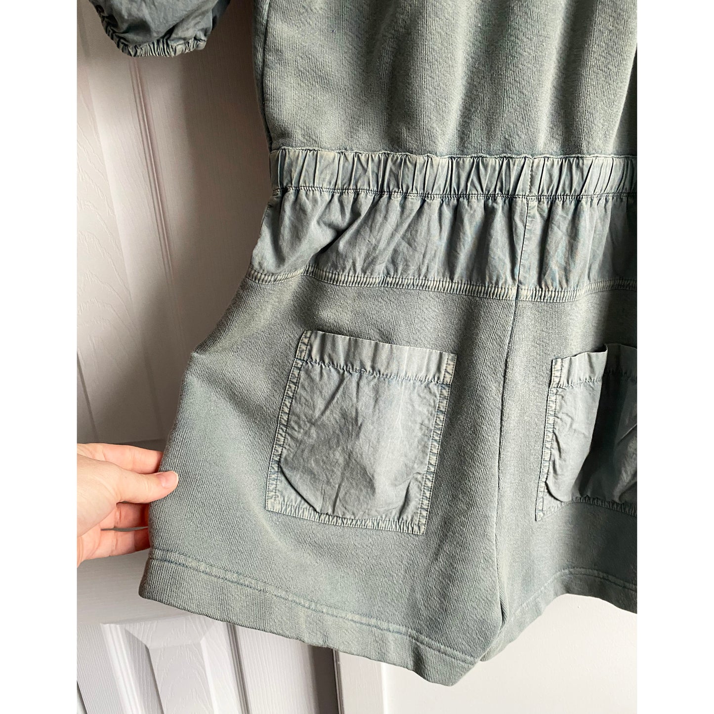 Ulla Johnson"Owen" Romper in "Salt Water", size Small (fits XS/S)