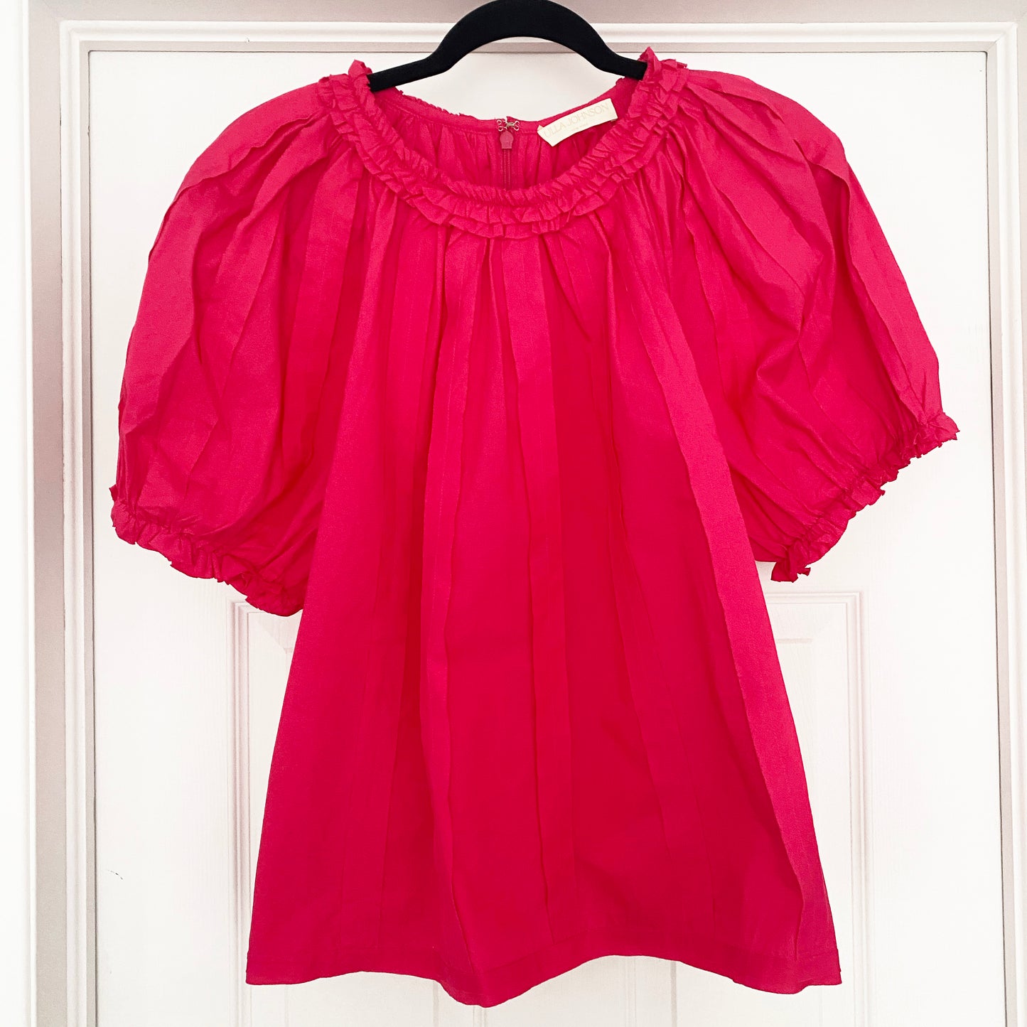 Ulla Johnson "Lora" Pink Top, size 12