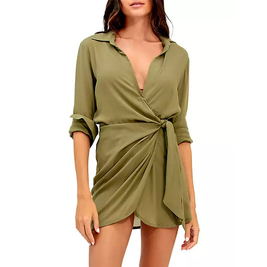 ViX "Lia" Swim cover-up dress, size Large