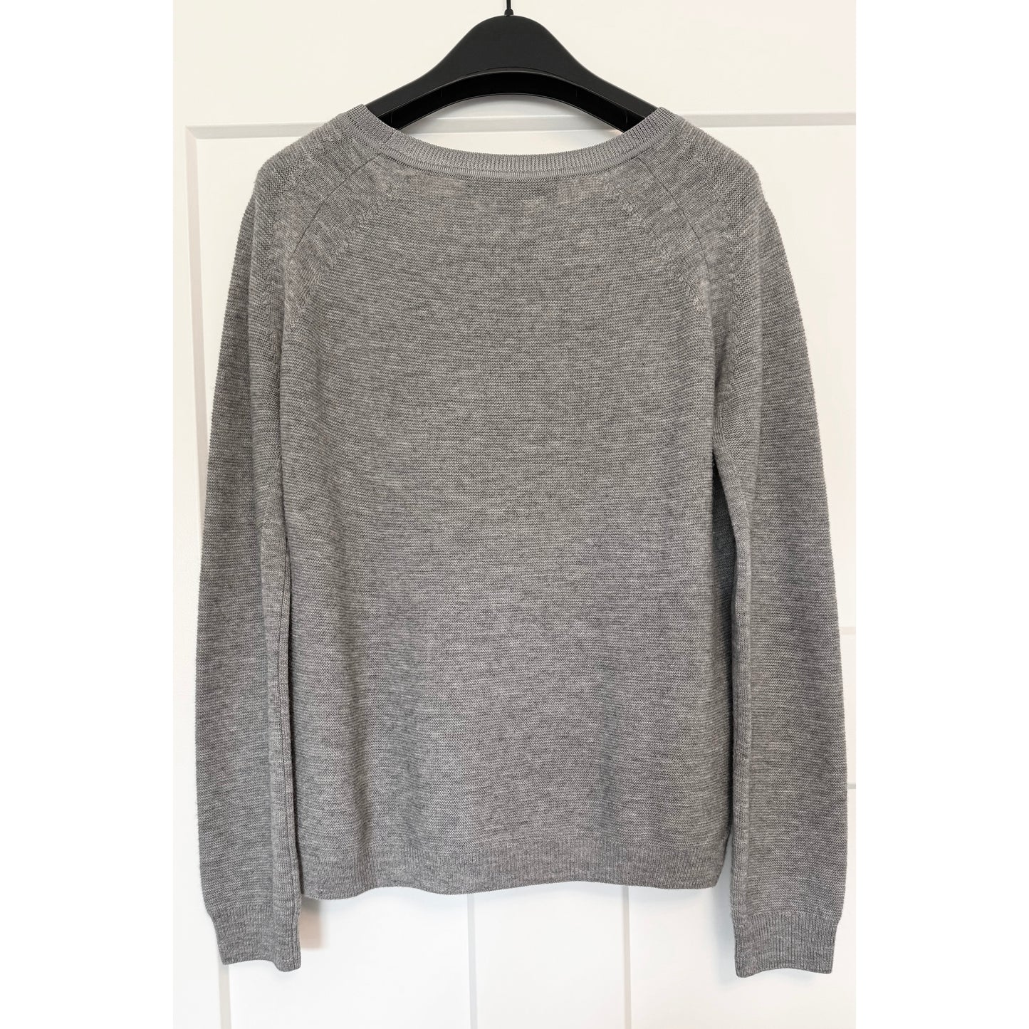 Vanessa Bruno Grey Waffle Knit Sweater, size "1" (size XS/S)