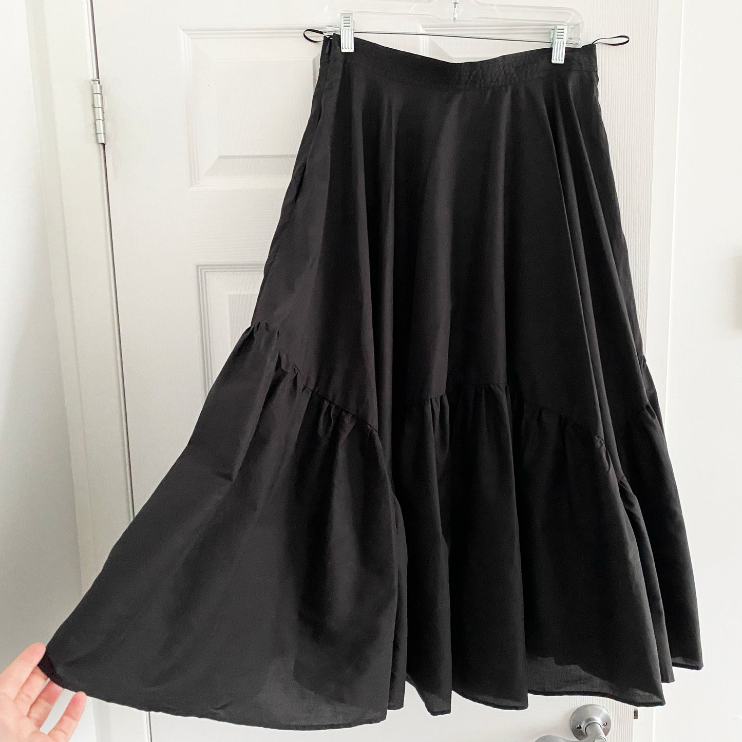 Vanessa Bruno "Astree" Skirt in Black, size 42 (size 10)