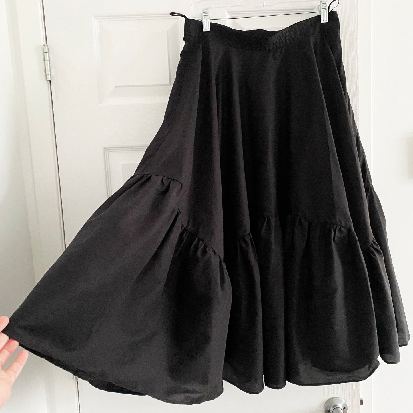 Vanessa Bruno "Astree" Skirt in Black, size 42 (size 10)