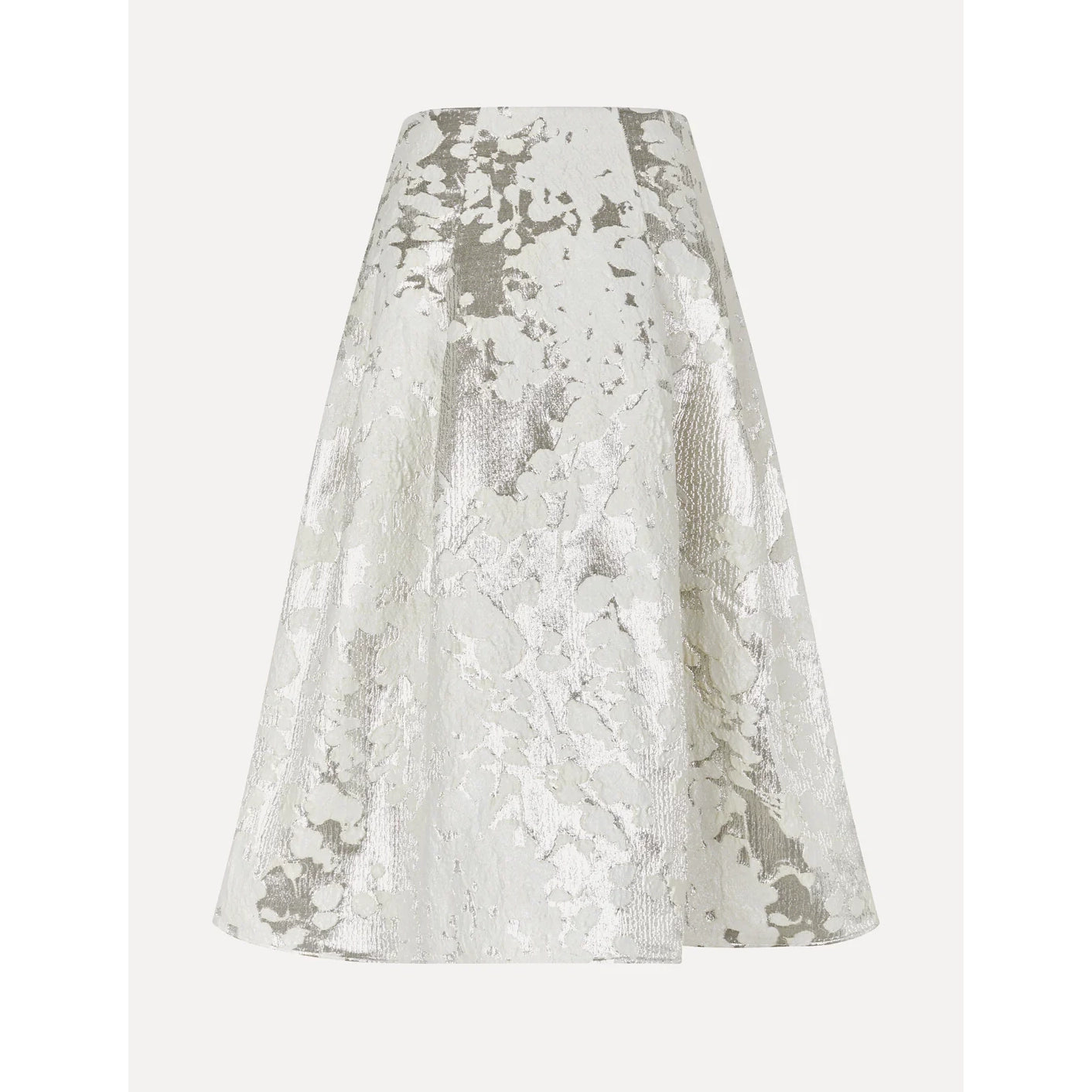 Stine Goya Lurex Midi Skirt in Metallic, size Small