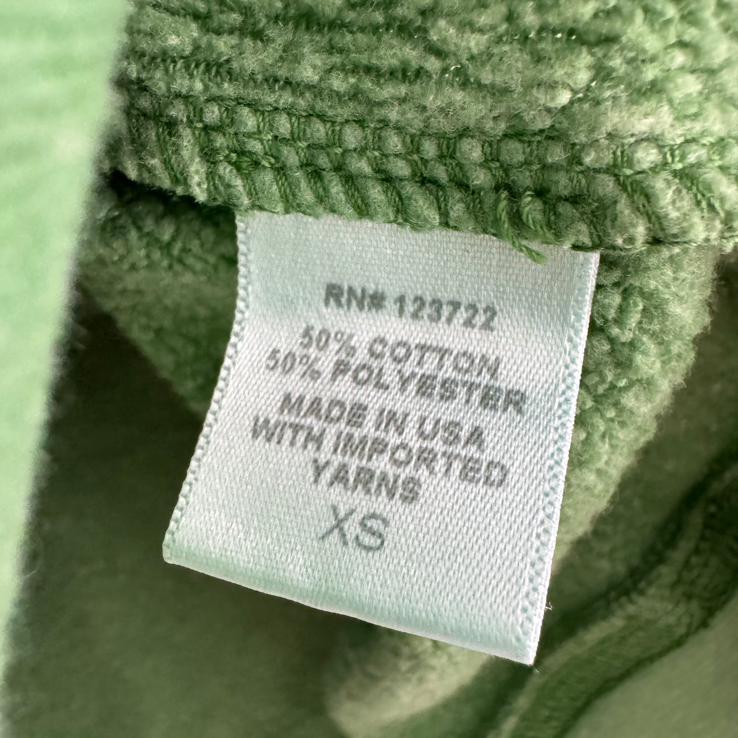 Xirena "O.G." Sweatshirt in Green, size XS (fits XS-S)