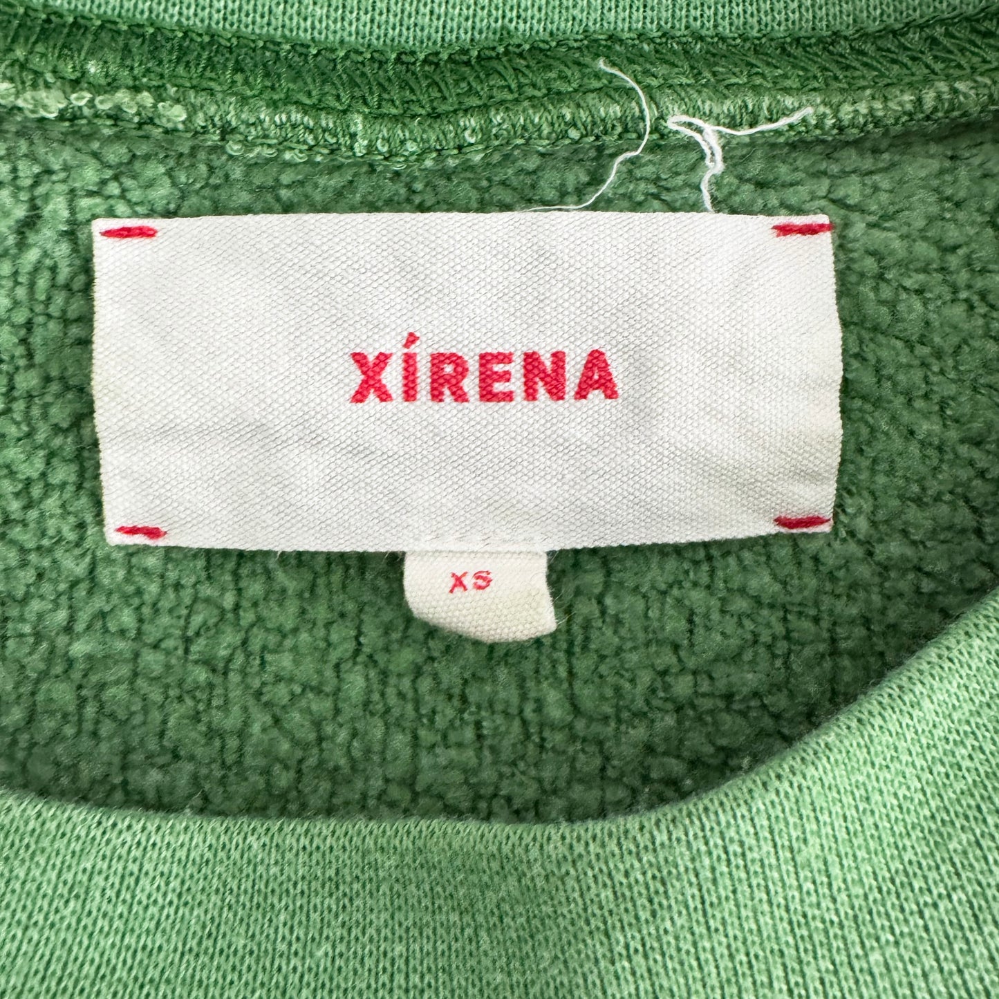 Xirena "O.G." Sweatshirt in Green, size XS (fits XS-S)