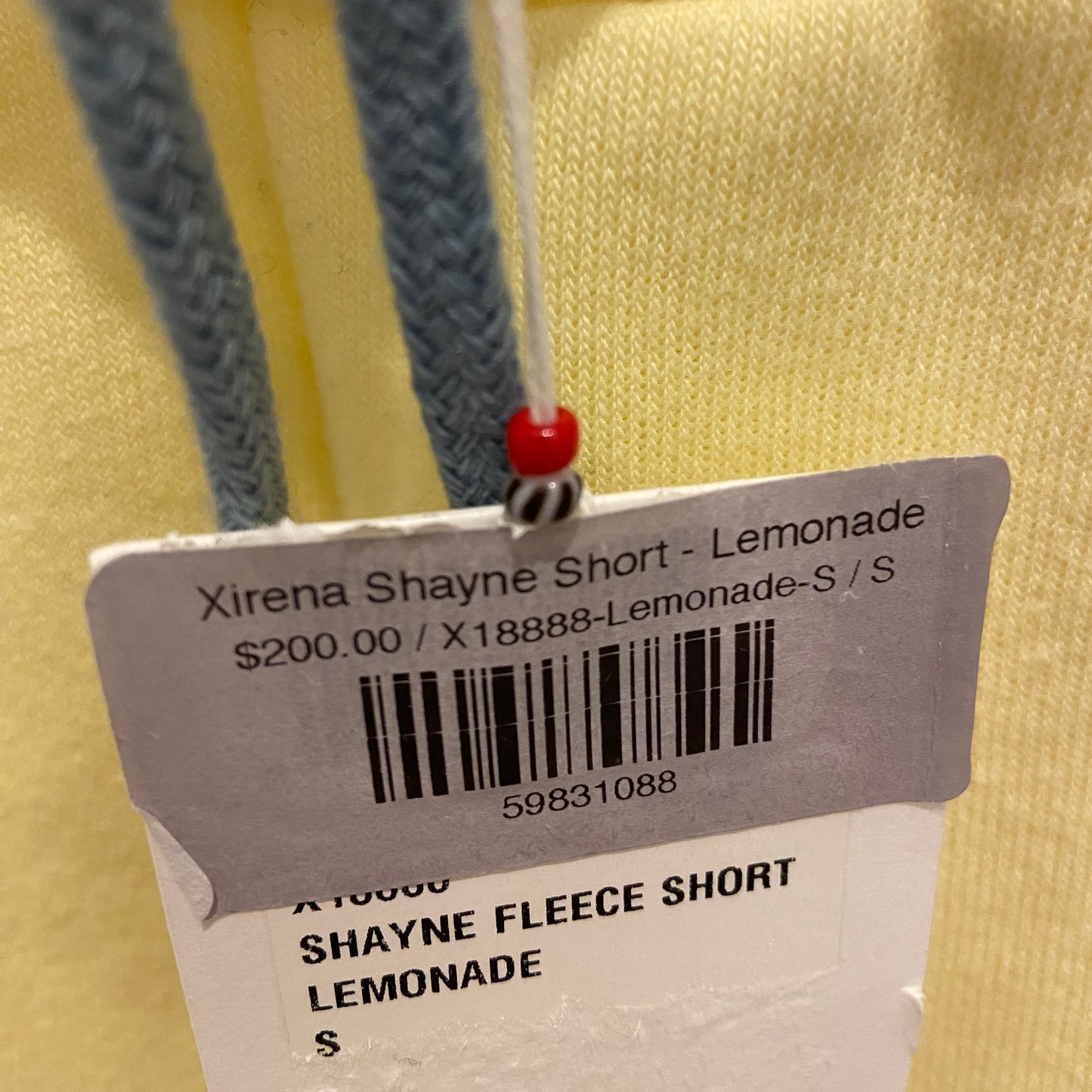 Xirena "Shayne" Shorts in Lemonade, Size Small