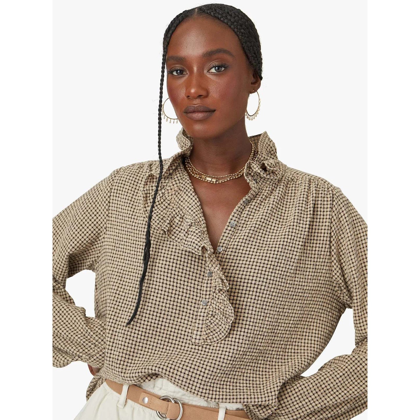 Xirena "Caspian" Top in Toffee, size Medium