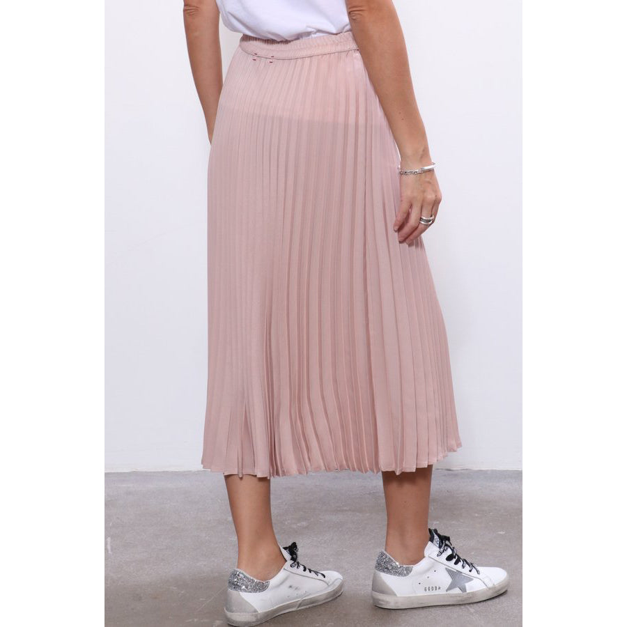 Xirena "Sienna" Pink Pleated Skirt, size XS