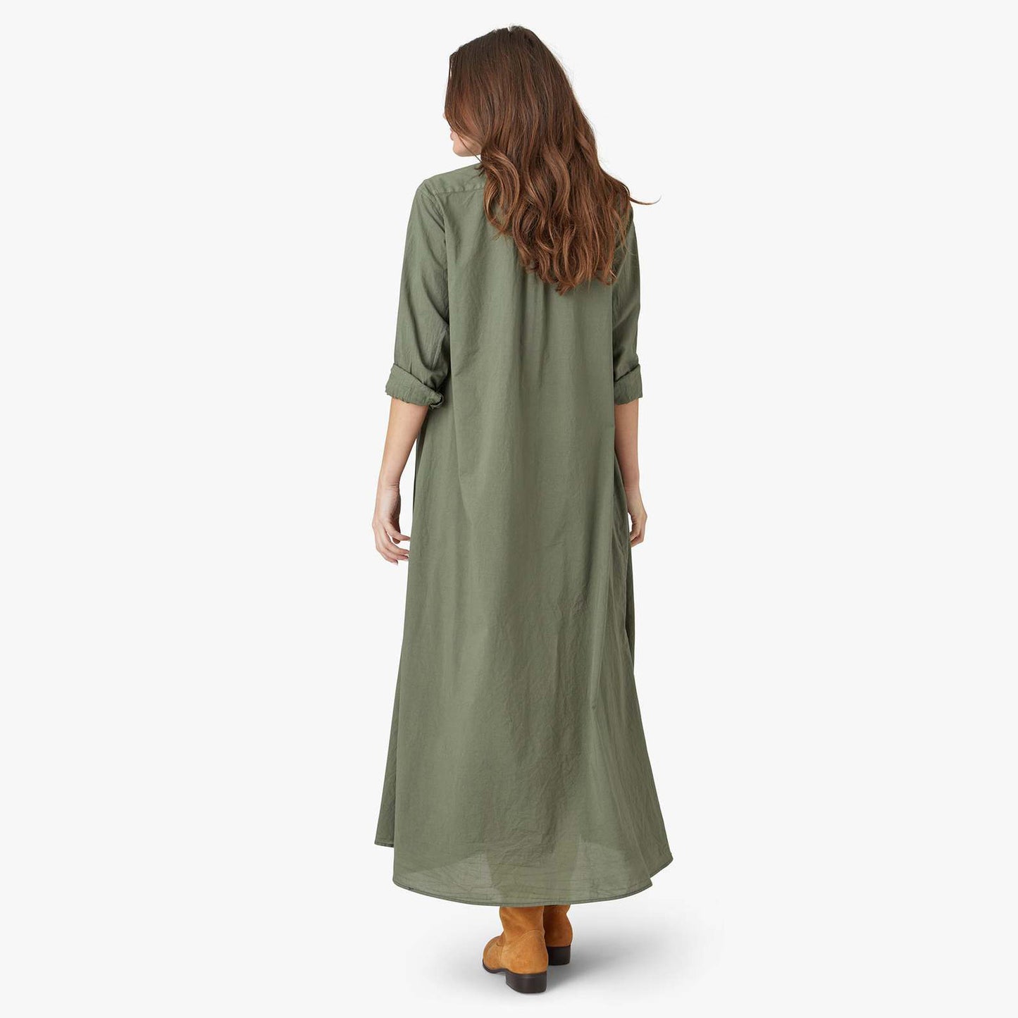 Xirena "Boden" Shirtdress in Green, Size Small