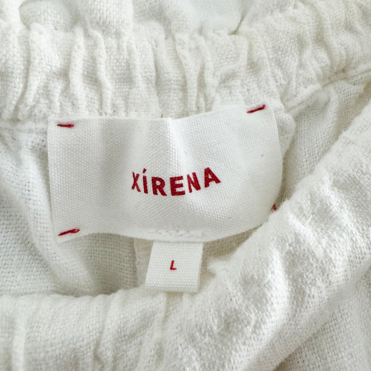Xirena "Talyn" Linen Pants in White, size Large