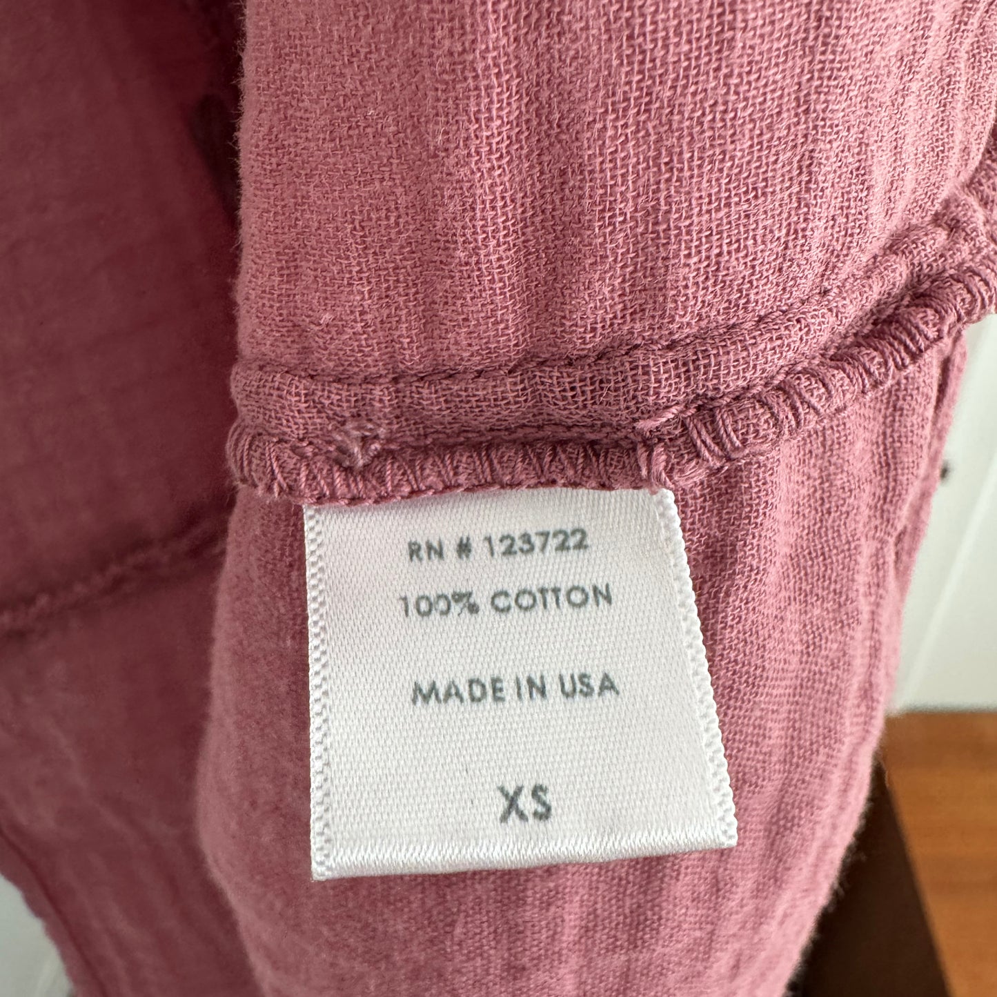 Xirena Tiered Cotton Gauze Dress in Pink, size XS