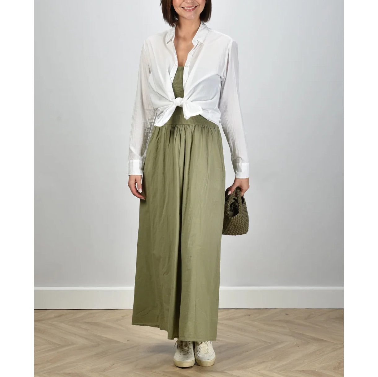 Xirena "Finnian" Dress in "Dark Seagrass", size Medium