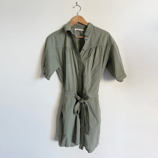 Xirena Army Green "Grandy" Romper, size XS